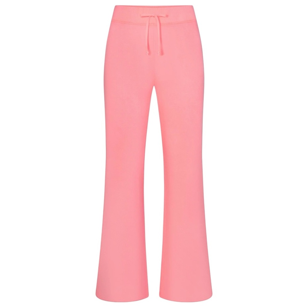 Skims Light French Terry Flare Pant Limited Edition Coral